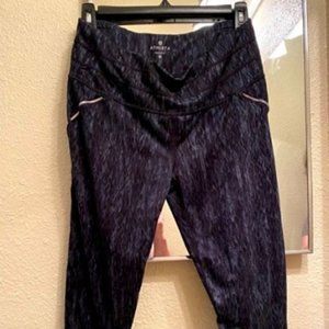 BOGO! athleta blueishgray/black pants MED